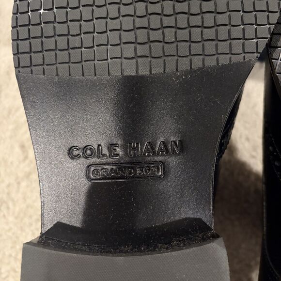 NIB Cole Haan Men Modern Essentials Wing Oxford Shoe Loafers Men 11 EU 44 Black